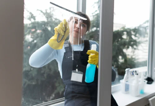 Nettoyage de vitres intérieures et extérieures à Sainte-Colombe-de-Villeneuve